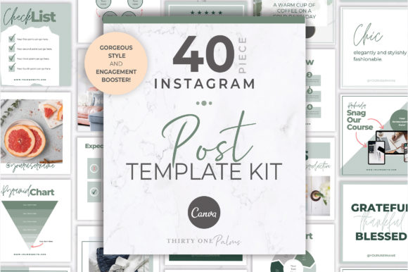 40 Instagram Post Templates | Canva: A Smart Kit for Busy Creators