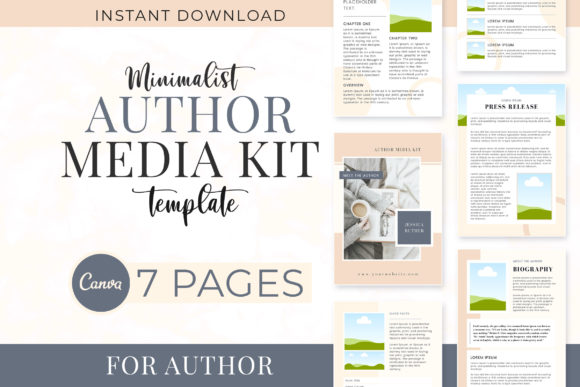 Author Media Kit | Media Kit Templates: Elevate Your Book Launch
