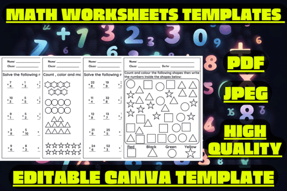 Build Foundational Skills with Engaging First Grade Math Worksheets