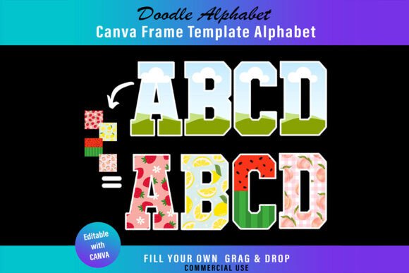 Canva Letter Frame Templates: A Creative Tool for Custom Designs