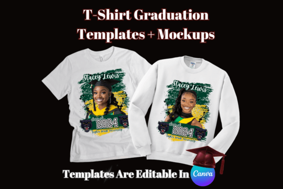 Celebrate in Style: Graduation T-Shirt Templates & Mockups