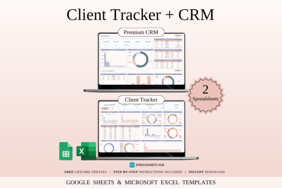 Client Tracker + CRM | Templates Excel: Simplify Your Workflow