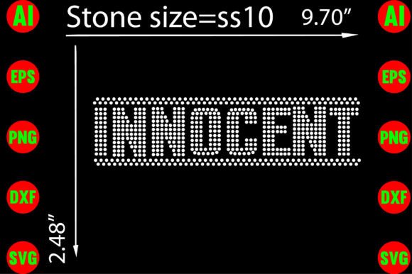 Innocent Rhinestone Templates: A Sparkle for Your Brand