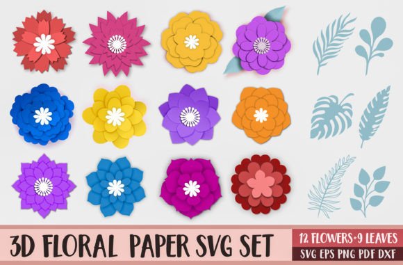 Small Paper Flower Templates SVG: Your DIY Design Toolkit
