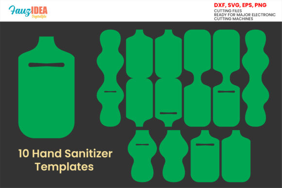 Unlocking the 10 Hand Sanitizer Templates Set for Crafting Projects